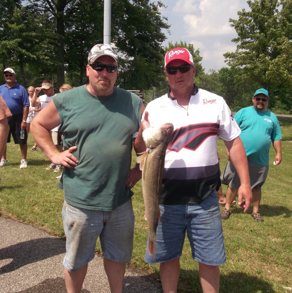 Walleye Madness Double Take at Lake Milton