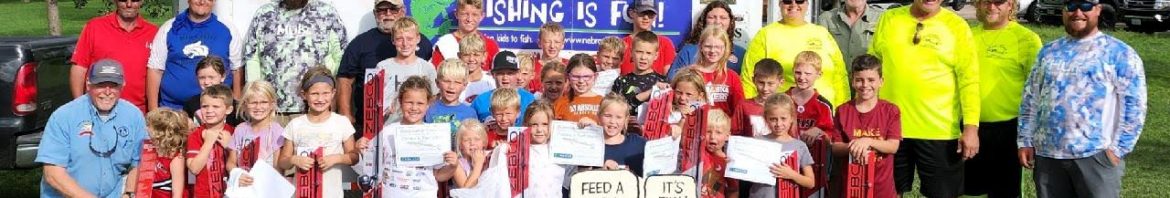 NWA Fishing Is Fun! Clinics - 2022 Kids Clinic Group